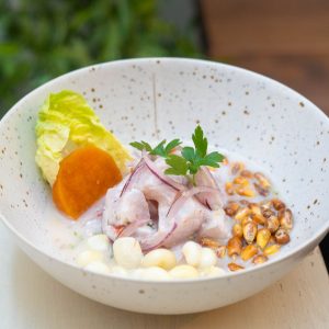 Ceviche de corvina